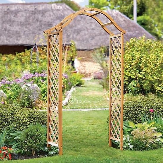 Beste goedkope houten rozenboog: Woodland Arch