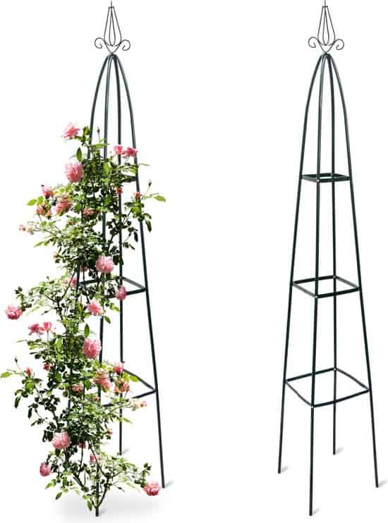 Obelisk rankhulp voor klimplanten