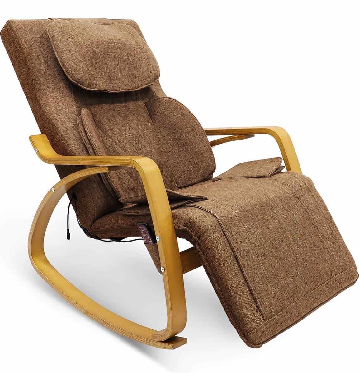 Beste-schommelstoel-met-hoge-rugleuning-Lioretti®-Massage-Stoel