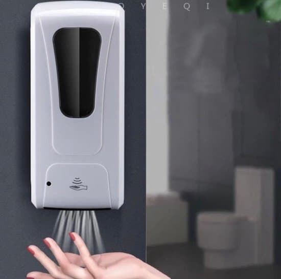 Beste-zeepdispenser-met-sensor-Automatische-desinfectiedispenser