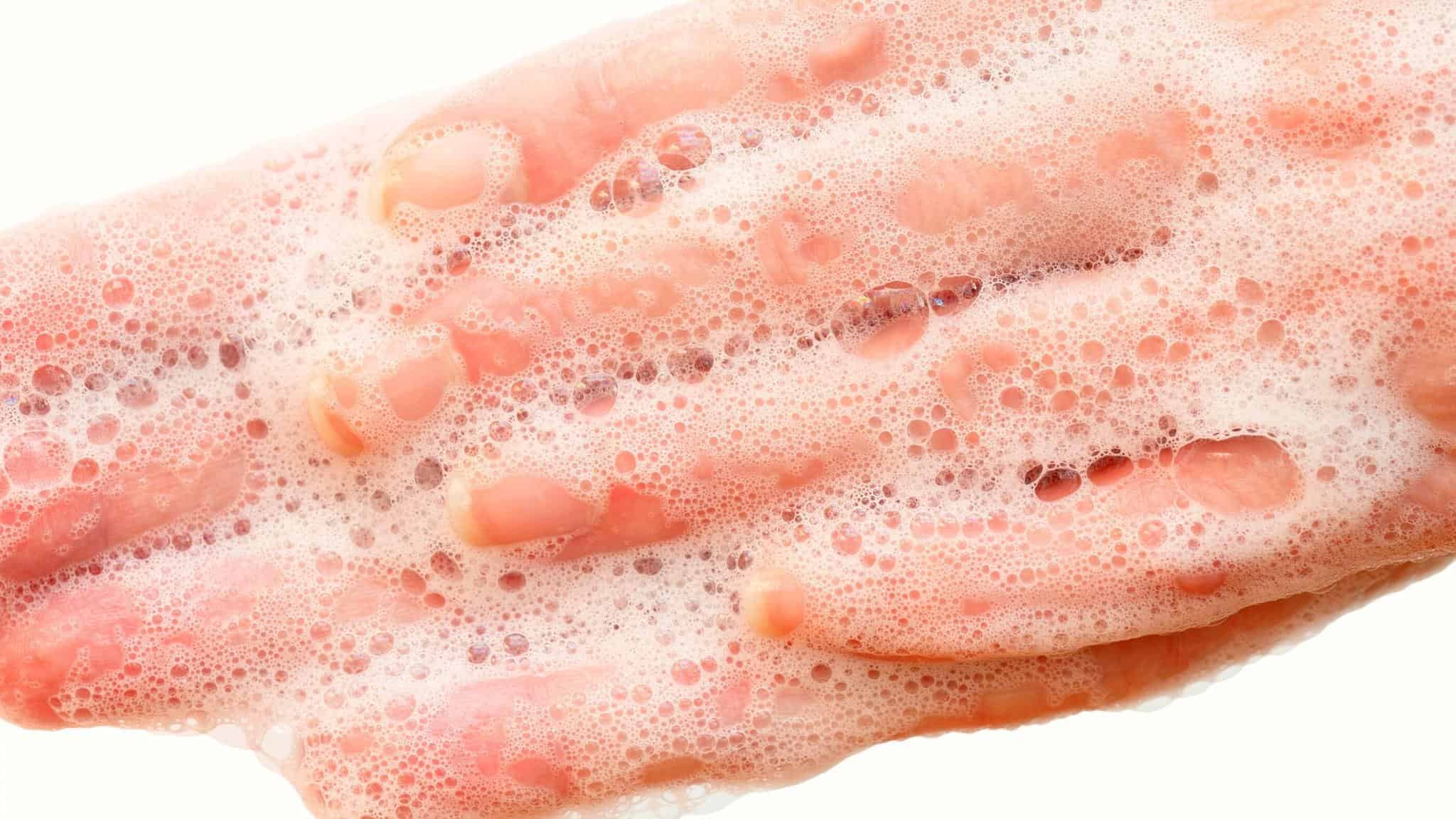 Schuim zeep of vloeibare zeep